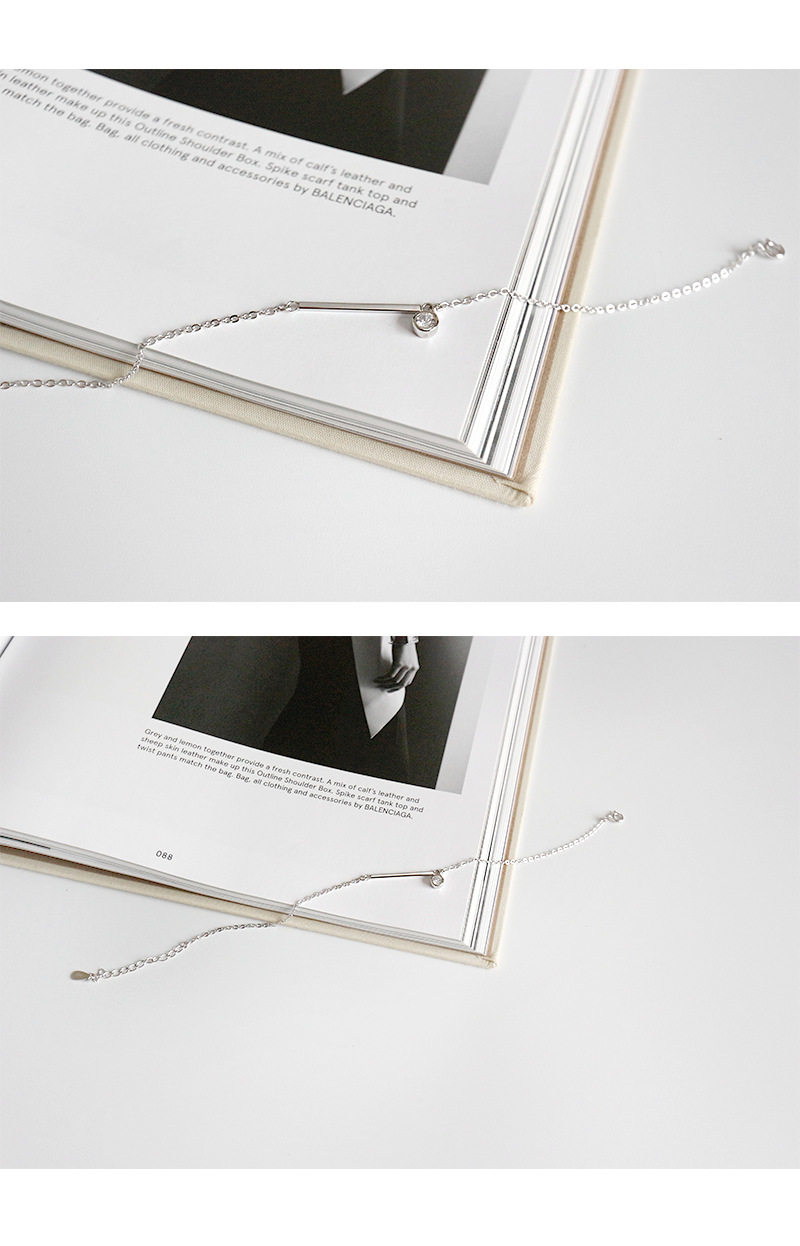 Bracelet de cheville Femme OTHER   en Argenterie - Ref 3103115 Image 15