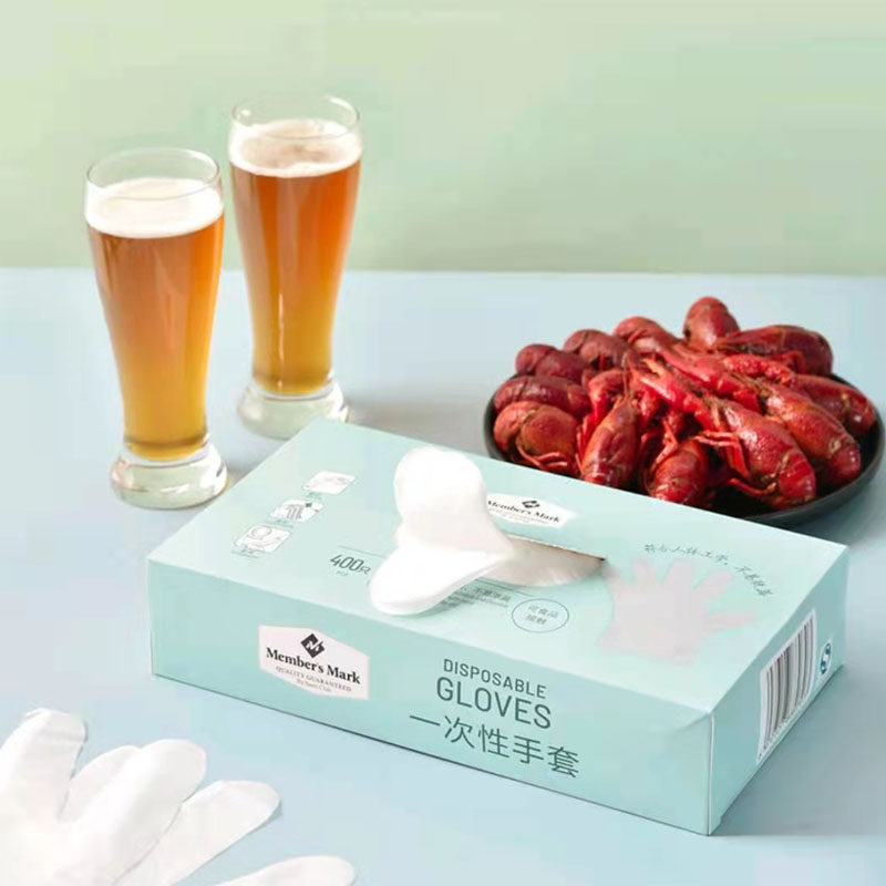 Sam Members Mark Commercial Disposable Film Gloves 400pcs