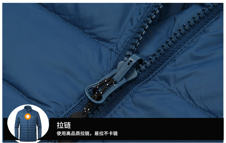 断码好价 探路者 男女轻薄款 防泼水保暖羽绒服 90%含绒量 图13