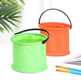 Держатель для ручек, стаканчик для мытья кистей, резиновый клей, складное резиновое ведро, телескопическая маленькая складная кисть