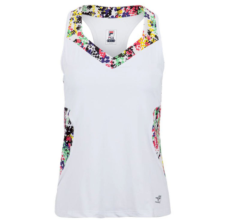 Women's tennis vest badminton top Lined chestless cushion quick-drying breathable miscellaneous printed oversize suit