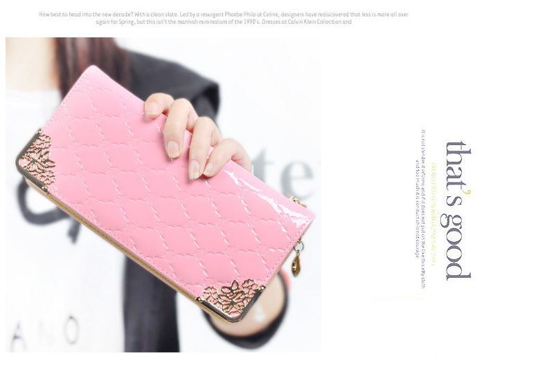 2018 ví mới nữ phần dài ladies wallet dễ thương dây kéo ly hợp túi nhỏ của phụ nữ túi xách thời trang thư mục ví bóp tiền