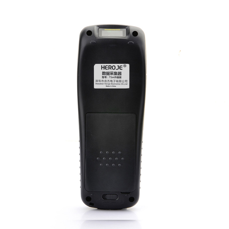 T1m upgrade version barcode scanning collector inventory machine data acquisition Hejie scanner
