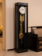 Allemand Hemler moderne minimaliste salon horloge de sol lumière luxe style européen grande horloge de table nouveau style chinois créatif horloge à pendule verticale