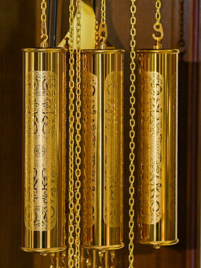 Немецкие напольные часы Hilmler для гостиной и дома, новые большие часы в европейском стиле в европейском стиле, ретро Polaris, вертикальные большие качели