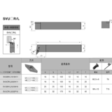 Инструмент с ножом с ножом с ножом на 95 градусов.