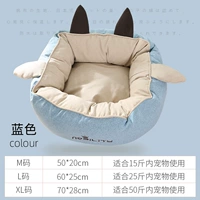 Синий, японский, милый