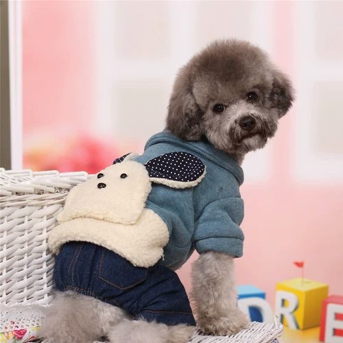 Сеть красного щенка одежда для собак самка