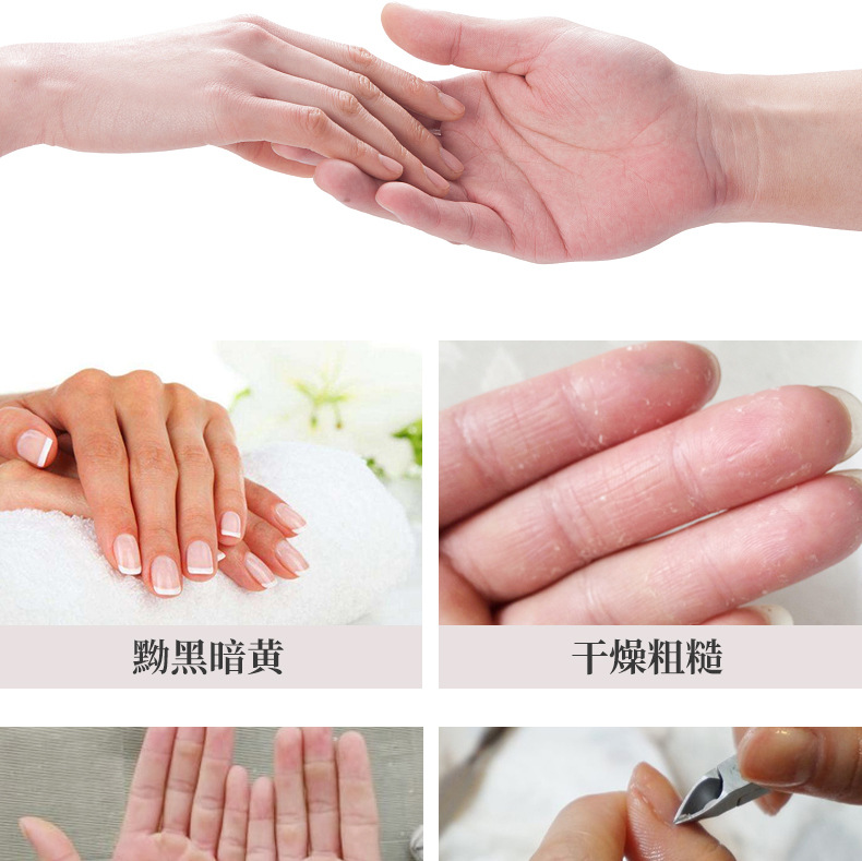 Mặt nạ trượt tuyết Lulan Gina Shea Butter Silk Giữ ẩm và giữ ẩm Cải thiện chăm sóc tay khô kem dưỡng da tay trắng mịn