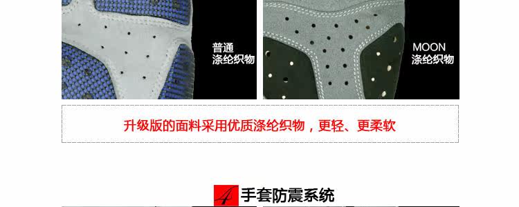 Gants de cyclisme mixte MOON - Ref 2239731 Image 19