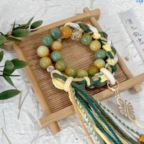 Early Spring Tea Flowers Bodhi Root TIBETAN HAND ROPE WOVEN WITH HAND CHAIN NATIONAL WIND AND TIBETAN CHICROPE ANCIENT WIND PENDANTS