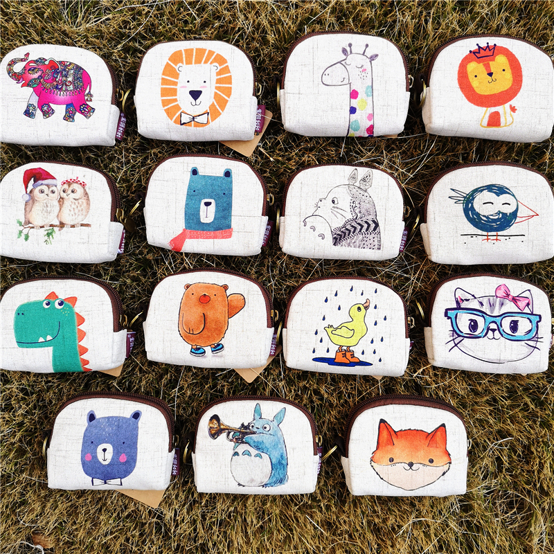 2022 new cute mini wallet women's universal zero-wallet student hands with small and zero money bag key bag