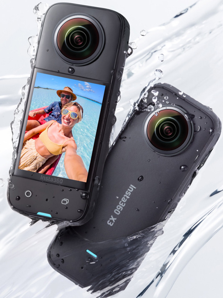 Shadowstone Insta360 X3/X4Air/X5 Panoramic Anti-Shake Action Camera 360-Degree Cycling and Skiing Camera