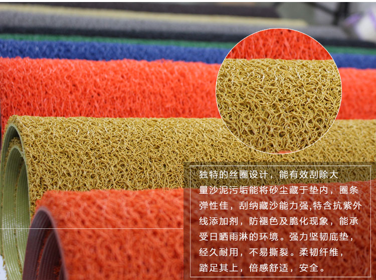 3M Nomad chính hãng vòng lụa trượt nhà thảm thảm thảm bụi sàn có thể được cắt trống LOGO cỡ - Thảm sàn thảm lót chân