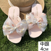 TXE-093-121 вышитые цветы отбеливание лука внизу и 4 см.