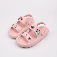 0107-8 Розовый цветок с бриллиантом