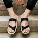 Летние нескользящие тапочки, комфортные слайдеры для влюбленных для отдыха, трендовая пляжная обувь, в корейском стиле