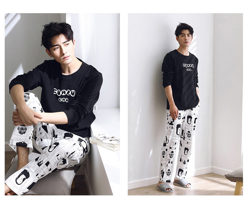 Pyjama mixte en Coton à manches longues - Ref 3006181 Image 22