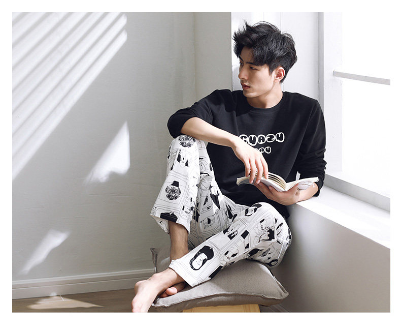 Pyjama mixte en Coton à manches longues - Ref 3006181 Image 21