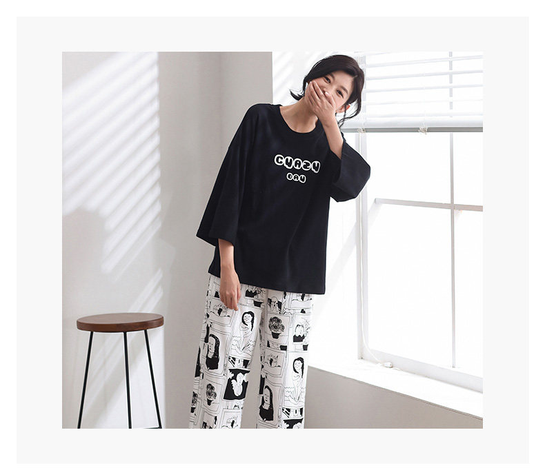 Pyjama mixte en Coton à manches longues - Ref 3006181 Image 18