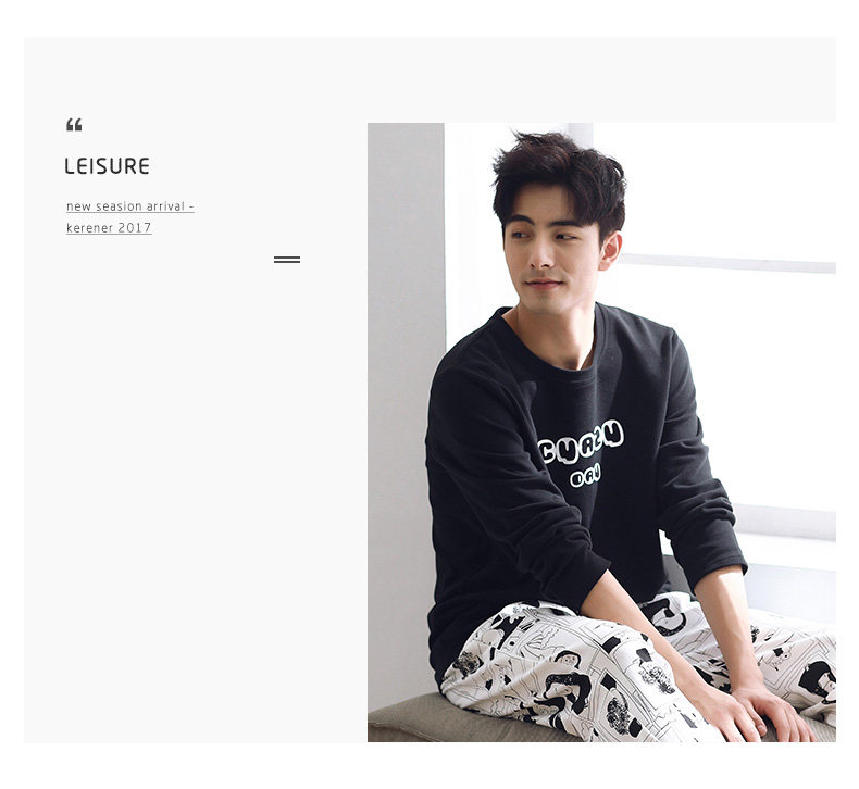 Pyjama mixte en Coton à manches longues - Ref 3006181 Image 24