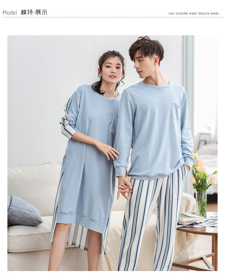 Pyjama mixte en Coton à manches longues - Ref 3005611 Image 14