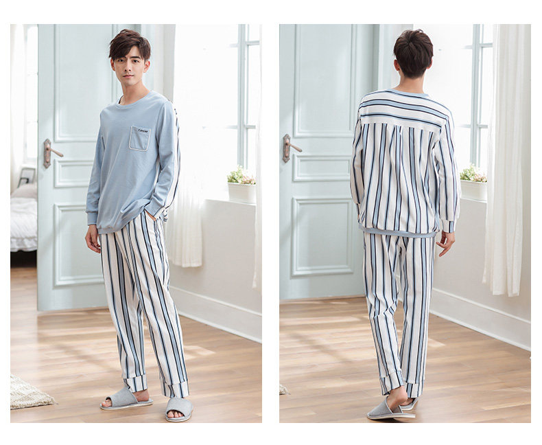 Pyjama mixte en Coton à manches longues - Ref 3005611 Image 21