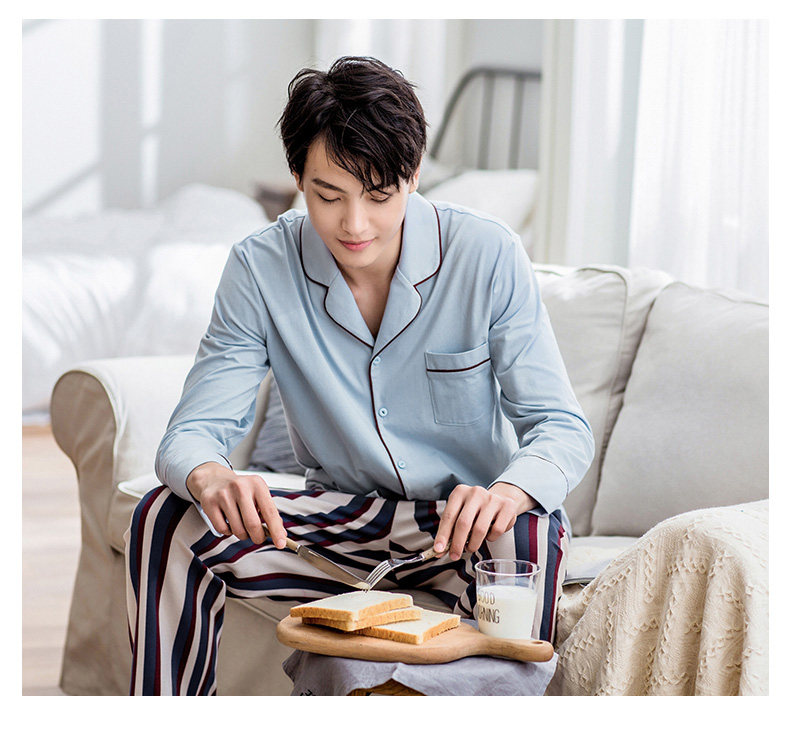 Pyjama mixte en Coton à manches longues - Ref 3005781 Image 19