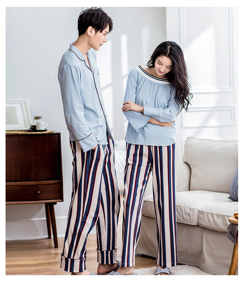 Pyjama mixte en Coton à manches longues - Ref 3005781 Image 7