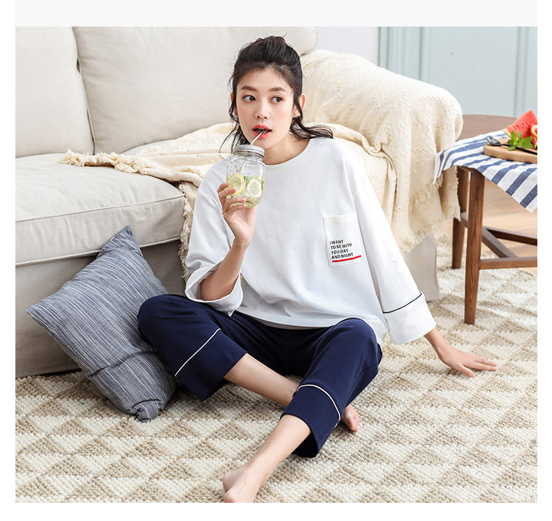 Pyjama mixte en Coton à manches longues - Ref 3005946 Image 17