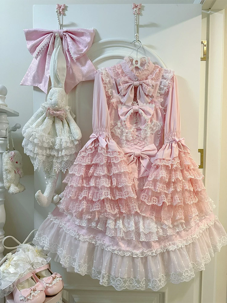 Сладкий и милый стиль мягкой девочки Lolita...