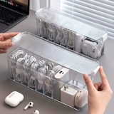 Кабель для передачи данных, ящик для хранения кабеля, укладка силового кабеля для зарядки настольного мобильного телефона большой емкости, органайзер для кабеля, сбор бытового разделительного кабеля, артефакт организации кабеля