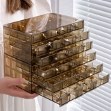 Коробочка для хранения, кольцо, серьги, высококлассная изысканная коробка для хранения