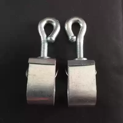 Lifting ring clamp hoop pipe jam rubber pipe Chuck pipe tie head rubber plastic Chuck 16 19 26MM