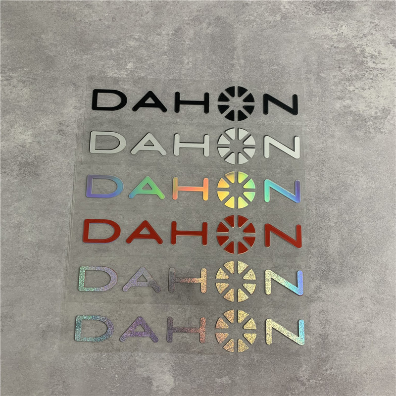 Suitable for biking bike mountain bike mountain bike road bike reflective stickers decorative personality DIY customised logo-Taobao