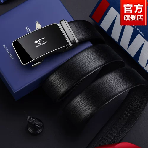 Septwolves, мужской высококлассный ремень, кожаные штаны, мужской стиль, из натуральной кожи