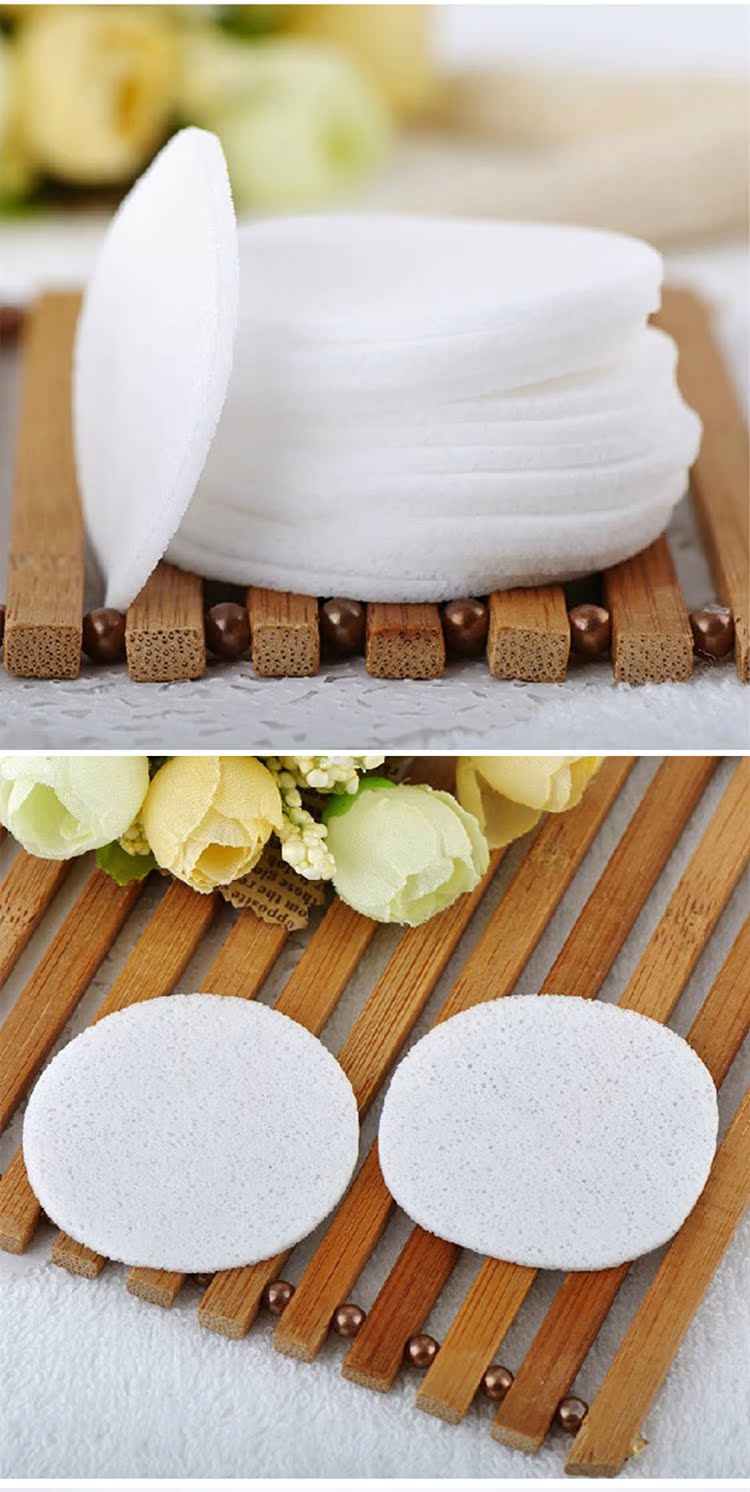Khăn lau mặt di động 100 tờ Mặt rửa mặt sâu Môi bằng vải cotton để kiểm soát dầu tẩy trang nước tẩy trang da dầu