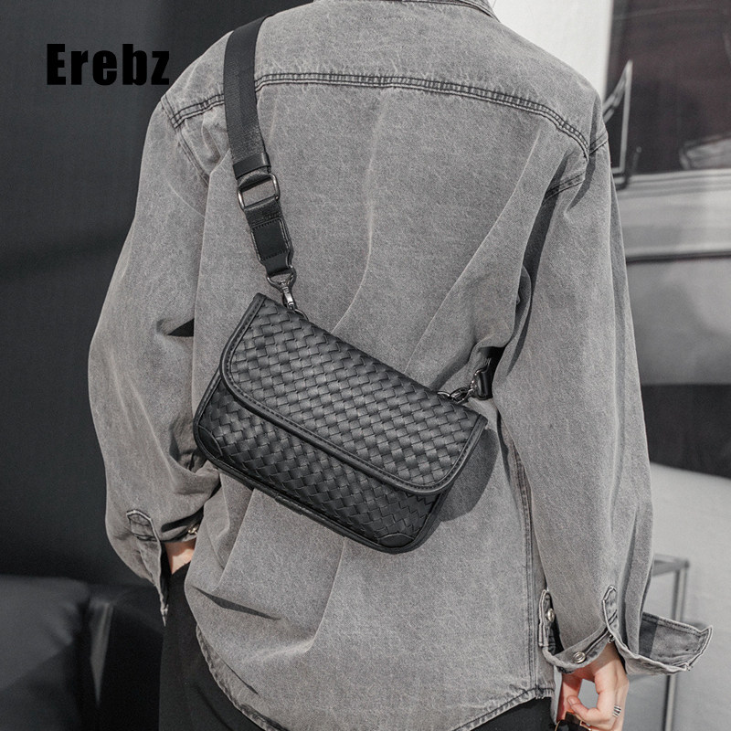 European And European Luxury Brands Chest Bag Men Bag Summer Woven Bag Foreign Trade Upscale Tiger Head Bag Envelope Small Square Bag Inclined Satchel-Taobao