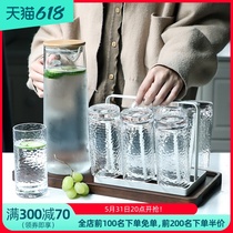 WUXIN glass-cup suit Home Cups Personal Private Network Red Water Cups juice Office Beverage Cup