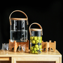 WUXIN juice bucket with faucet Commercial self-service beverage bucket Breakfast shop Milk juice Ding Coffee Ding beverage machine