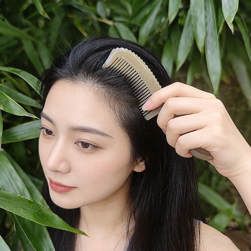 老匠牛角梳