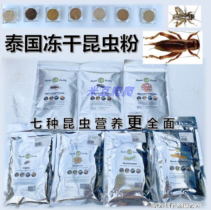 Thailand Imports Cricket, Silkworm Pupa, Carnivorous Lizard, Ciliary Horn Giant, Palace Mane Lion, Nutritional Powder, Fruit Mud Grain