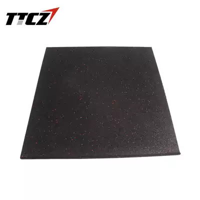Tengtai gym sound insulation rubber cushion strength area dumbbell cushion color super thick drop resistant floor stickers