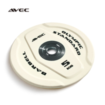 TTCZ professional grade PU barbell piece large hole high elastic athletic piece Gym private teaching studio Olympic piece