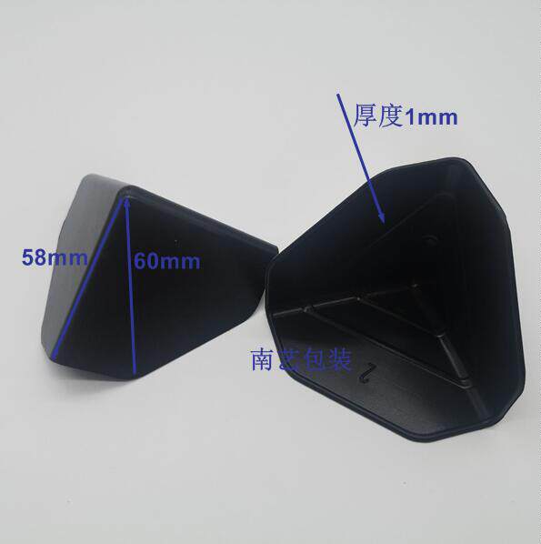 Type 60 Three Sided Plastic Care Corner Express Carton Plastic Packing Corner Furniture Packaging Crashworthy Corner