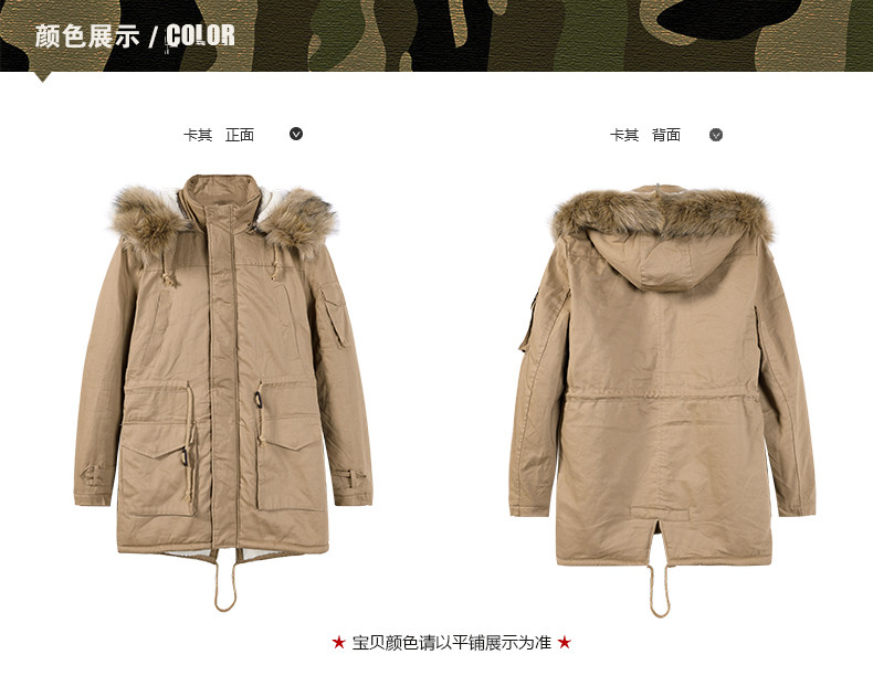 Blouson chaud pour homme en Coton - Ref 3112326 Image 32