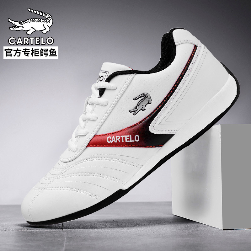 Cardi Music Crocodile Men's Shoes Spring 2022 New Tours Casual Shoes Men 100 Hitch Sneakers Leather Panel Shoes