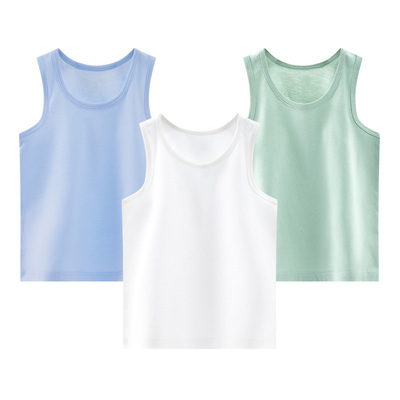 Ying Bo Lun Pure Cotton Kids Children's Summer Vest — 8