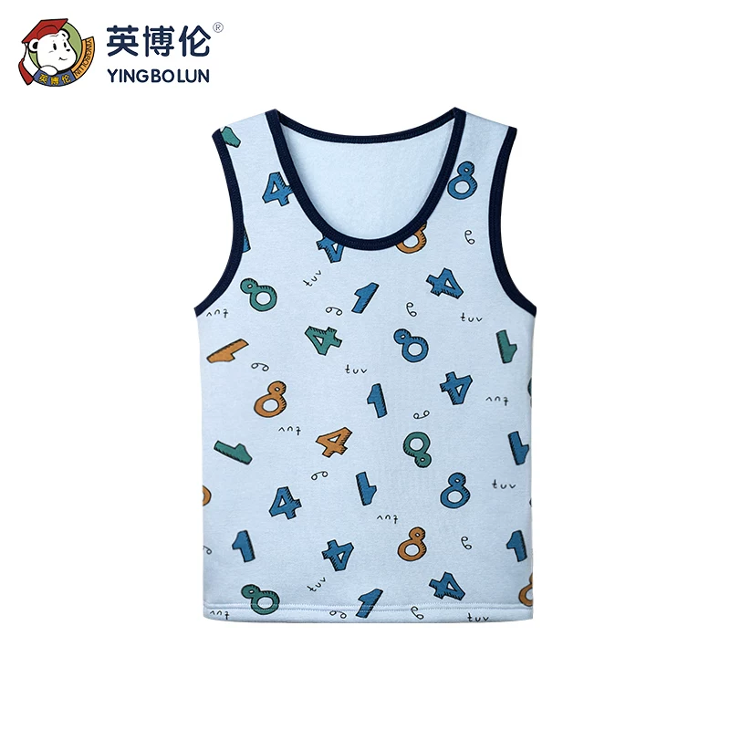 英博伦 Winter children's keep warm base vest for boys, children's clothing