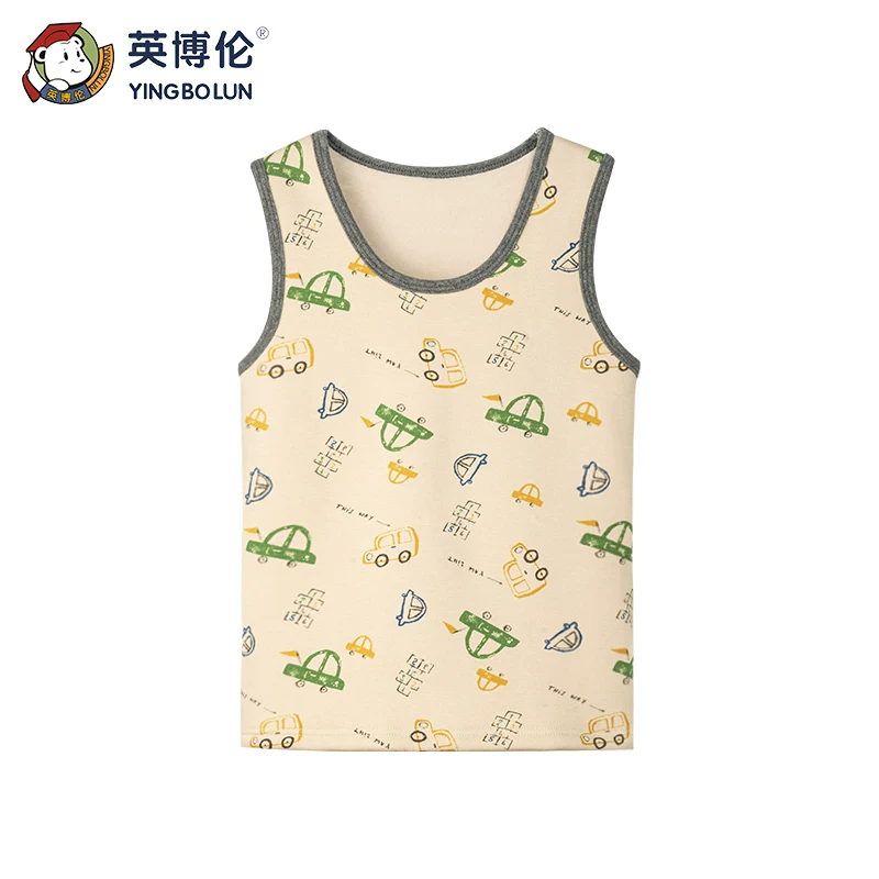 英博伦 Winter children's keep warm base vest for boys, children's clothing